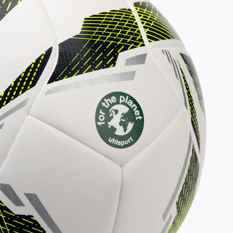 Fußball uhlsport Match Addglue weiß/navy/fluo gelb Größe 5 3