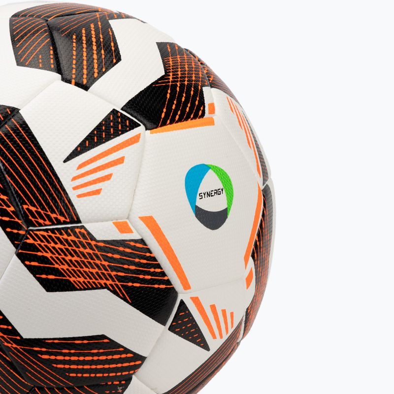 Uhlsport Resist Synergy Fußball weiß/schwarz/fluo orange Größe 4 3