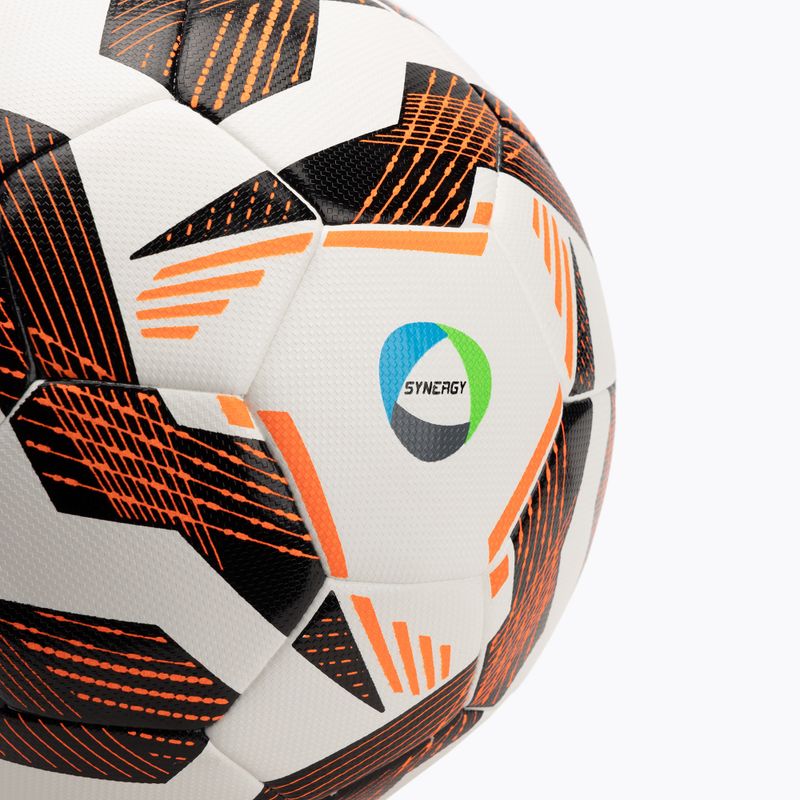 Uhlsport Resist Synergy Fußball weiß/schwarz/fluo orange Größe 5 2