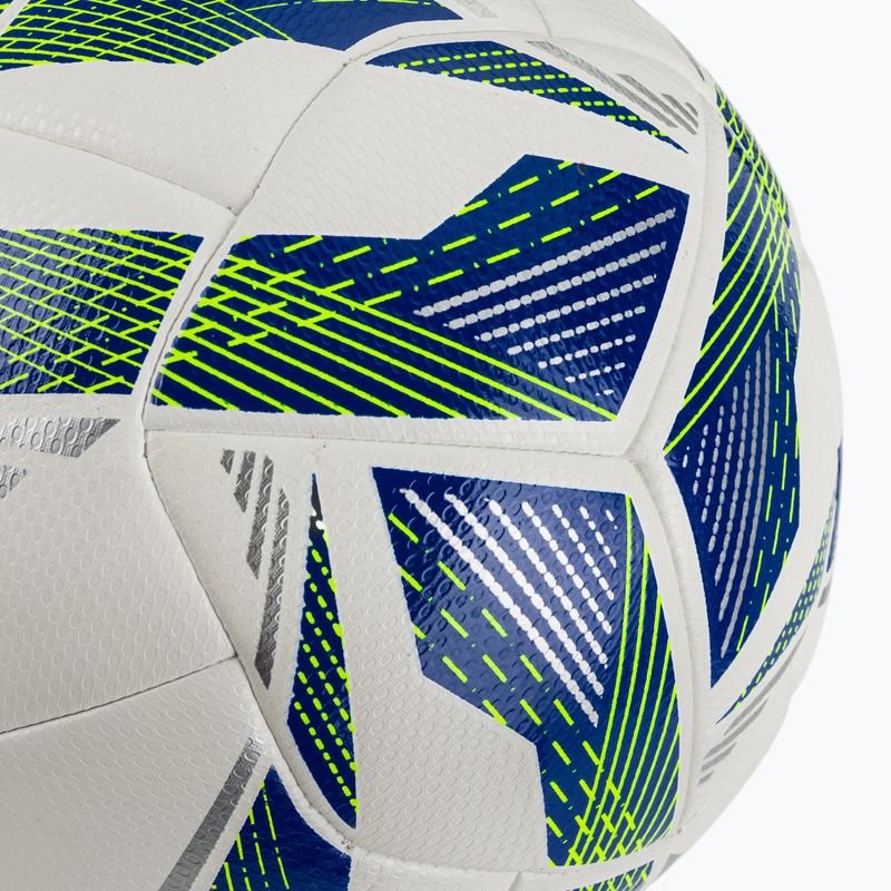 Fußball uhlsport 350 Lite Match Addglue weiß/dunkelblau/fluo gelb Größe 4 3