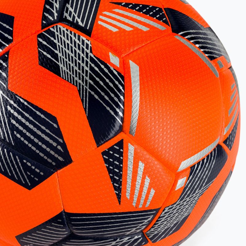 Fußball uhlsport 290 Ultra Lite Addglue fluo orange/navy/silver Größe 5 3