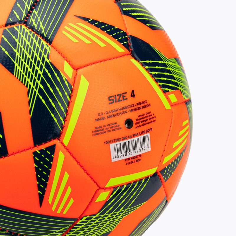 Fußball uhlsport Ultra Lite Soft 290 fluo orange/navy/fluo gelb Größe 4 3