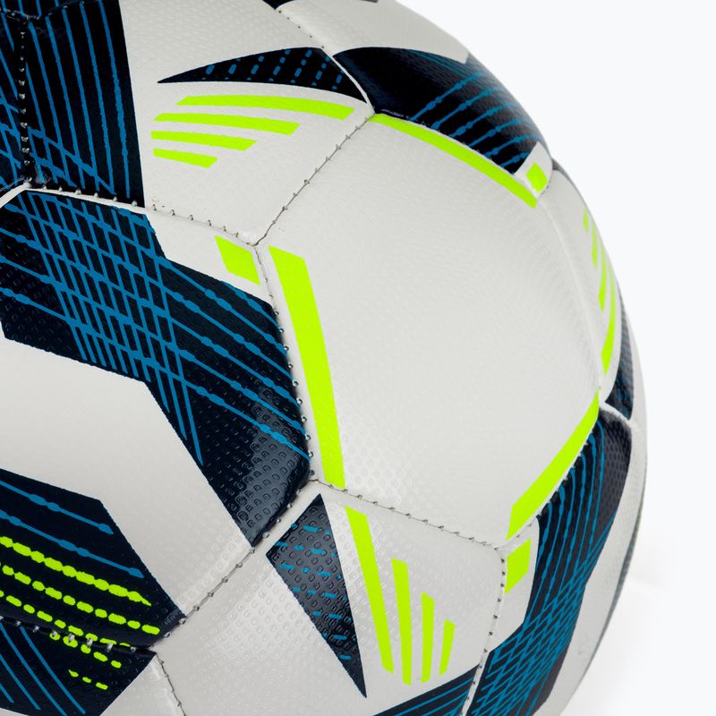 Fußball uhlsport Team weiß/navy/fluo gelb Größe 4 3
