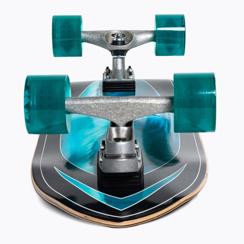Surfskate Skateboard Carver C7 Raw 32" Super Surfer 22 Complete schwarz-blau 5