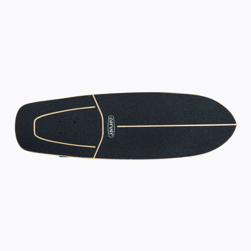 Surfskate Skateboard Carver CX Raw 32" Super Surfer 22 Complete blau-schwarz C1121164 4