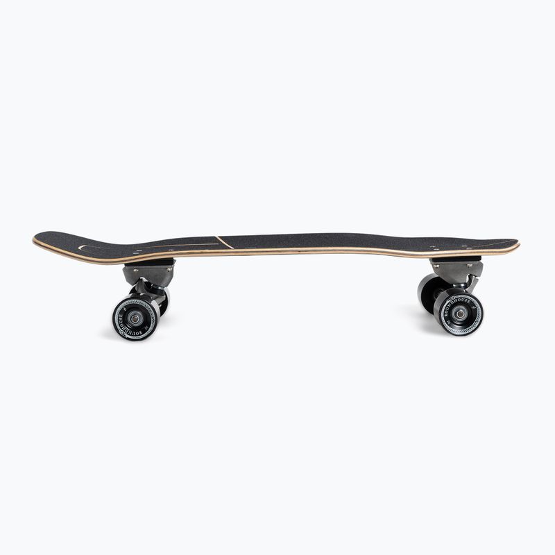 Surfskate Skateboard Carver CX Raw 31.25" Super Slab 221 Complete schwarz-gelb C1121199 3