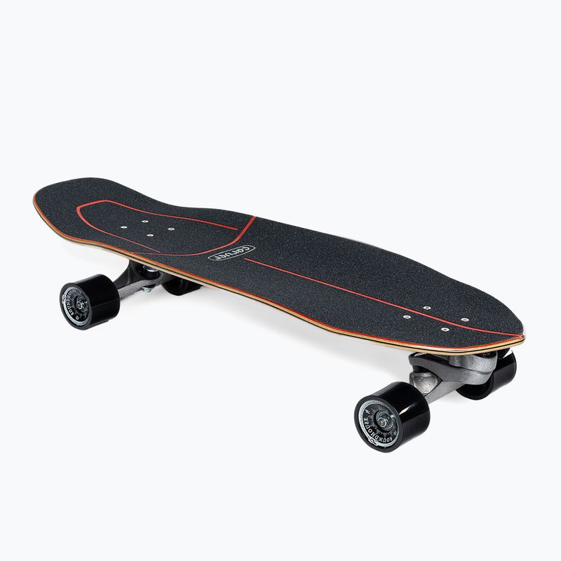 Surfskate Skateboard Carver C7 Raw 31" Kai Lava 222 Complete rot-violett C11311142 2