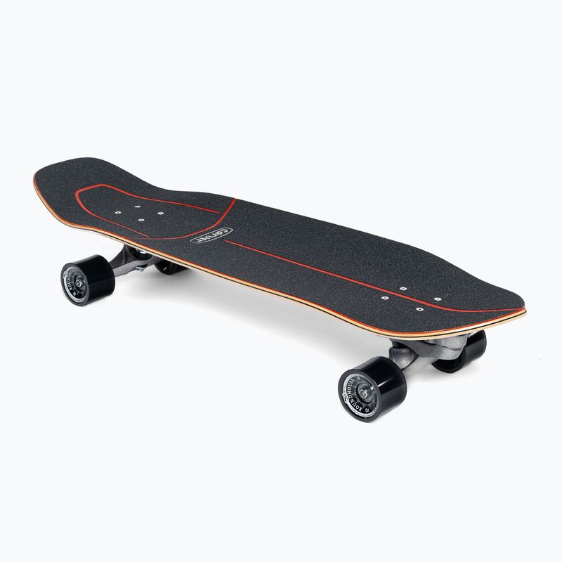 Surfskate Skateboard Carver C7 Raw 34" Kai Dragon 222 Complete blau-rot C11311143 2
