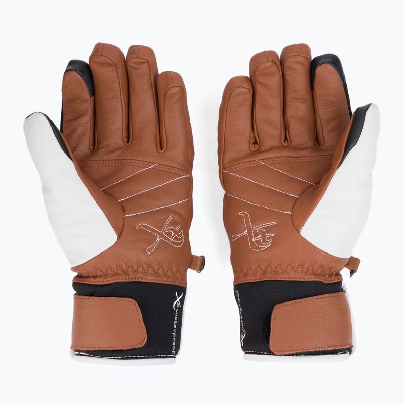 Damen KinetiXx Annouk Ski Alpin Handschuhe Weiß 7020-190-05 2