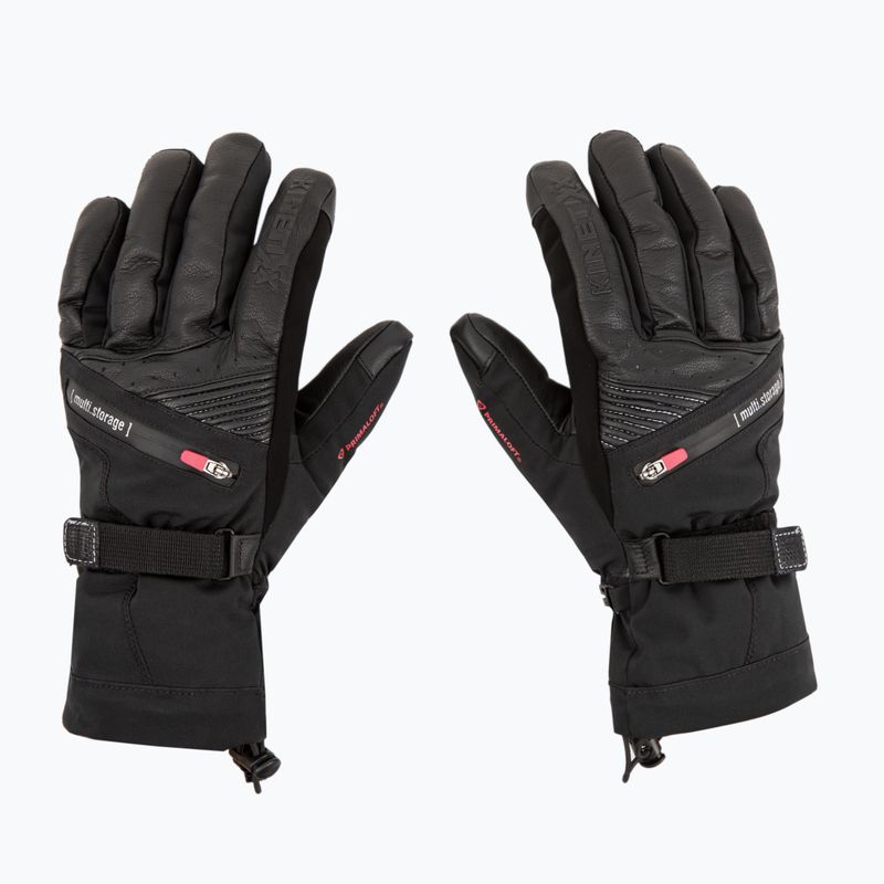Men's KinetiXx Bob Ski Alpin Handschuhe Schwarz 7020-230-01 3