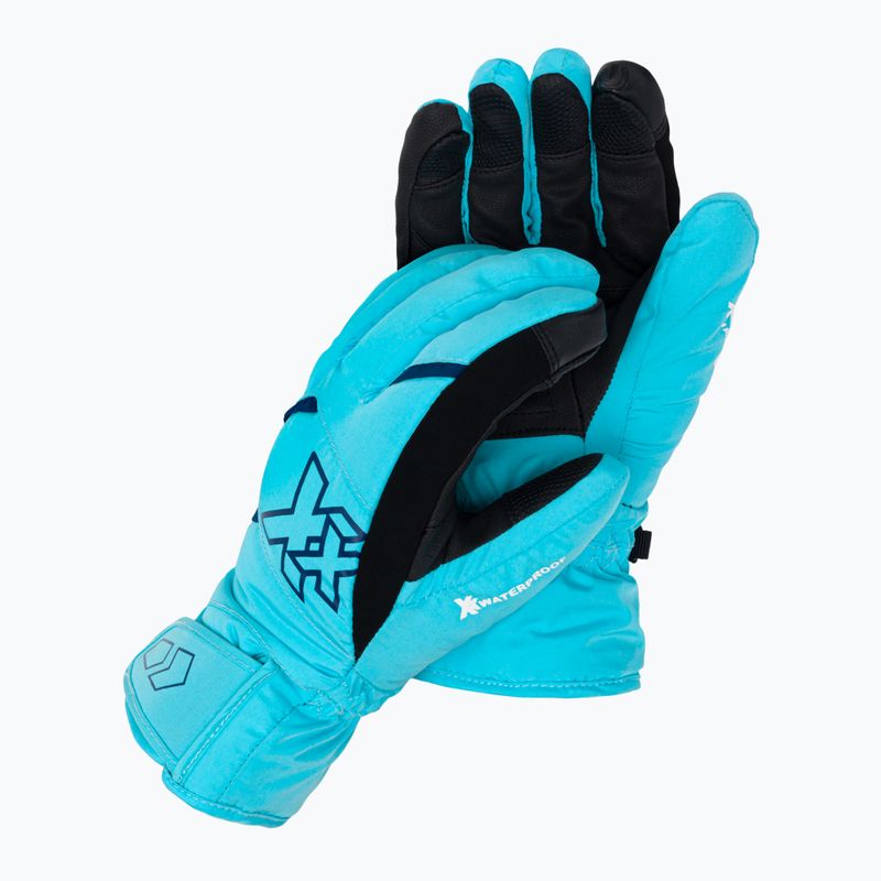 KinetiXx Barny Ski Alpin hellblau Kinder Skihandschuhe 7020-600-11