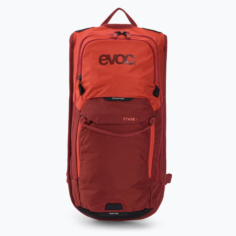 EVOC Stage 6 l + 2 l Blase Fahrrad Rucksack rot 100205516 2