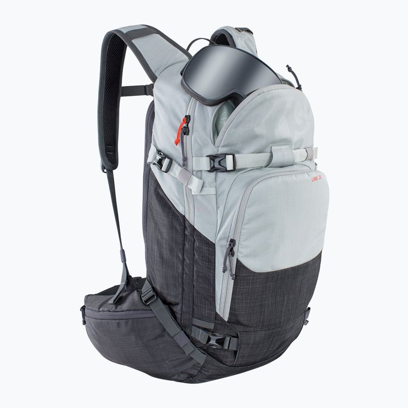 EVOC Line 30 silber/karbongrau Skirucksack 4