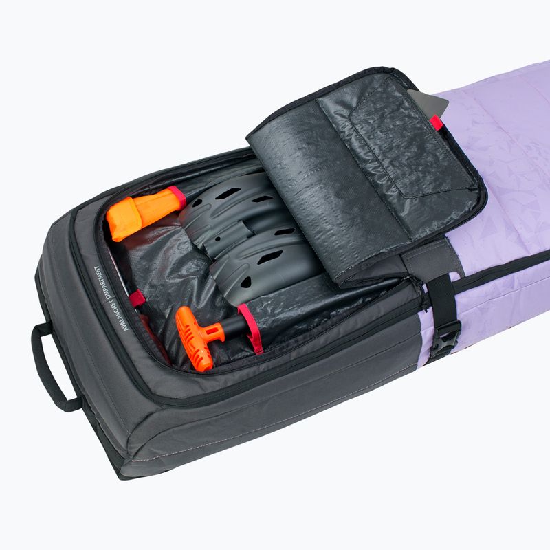 Evoc Snow Gear Roller Skibelag carbon grau/lila rosa/schwarz 195 cm 5