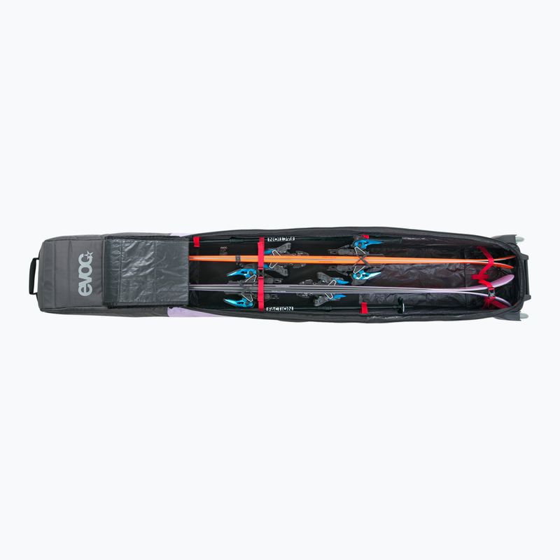 Evoc Ski Roller carbon grau/lila rosa/schwarz 175 cm Skibelag 4