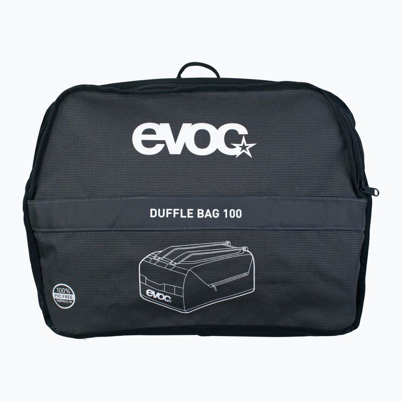 EVOC Duffle 100 wasserdichte Tasche dunkelgrau 401219123 2