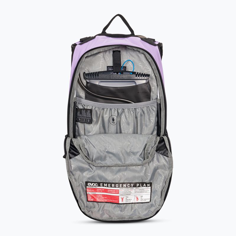 Fahrradrucksack EVOC Stage 6 l mit einem wassertank violett 12591 4