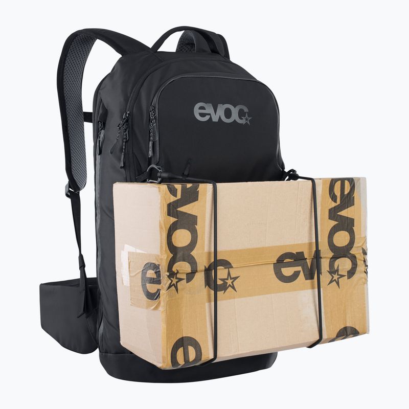 EVOC Commute Pro 22 l schwarzer Fahrradrucksack 9