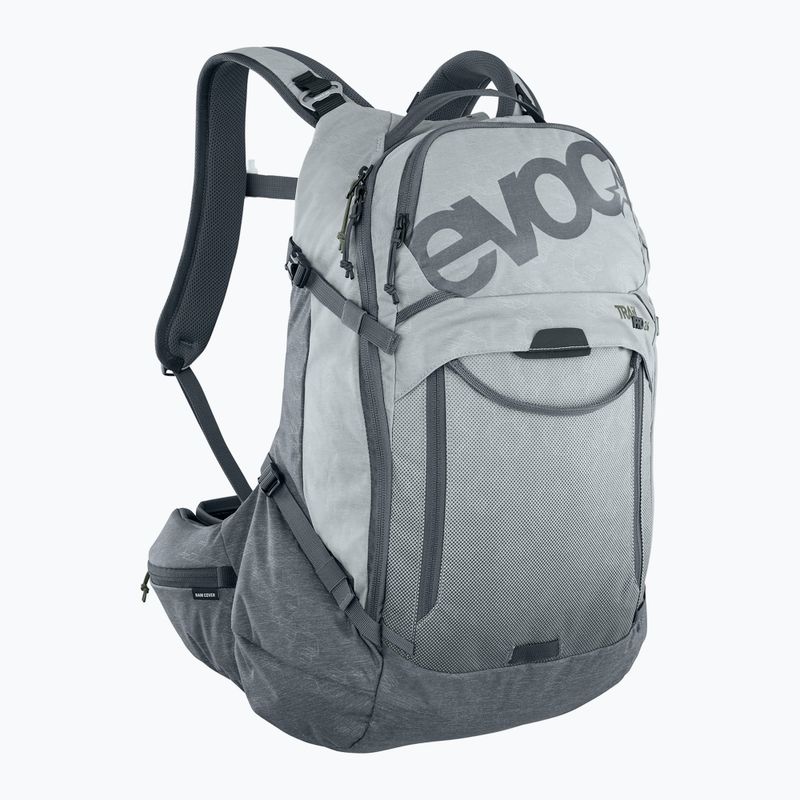 EVOC Trail Pro 26 l Stein/Carbon grau Fahrrad-Rucksack
