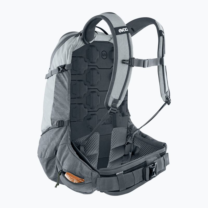 EVOC Trail Pro 26 l Stein/Carbon grau Fahrrad-Rucksack 3