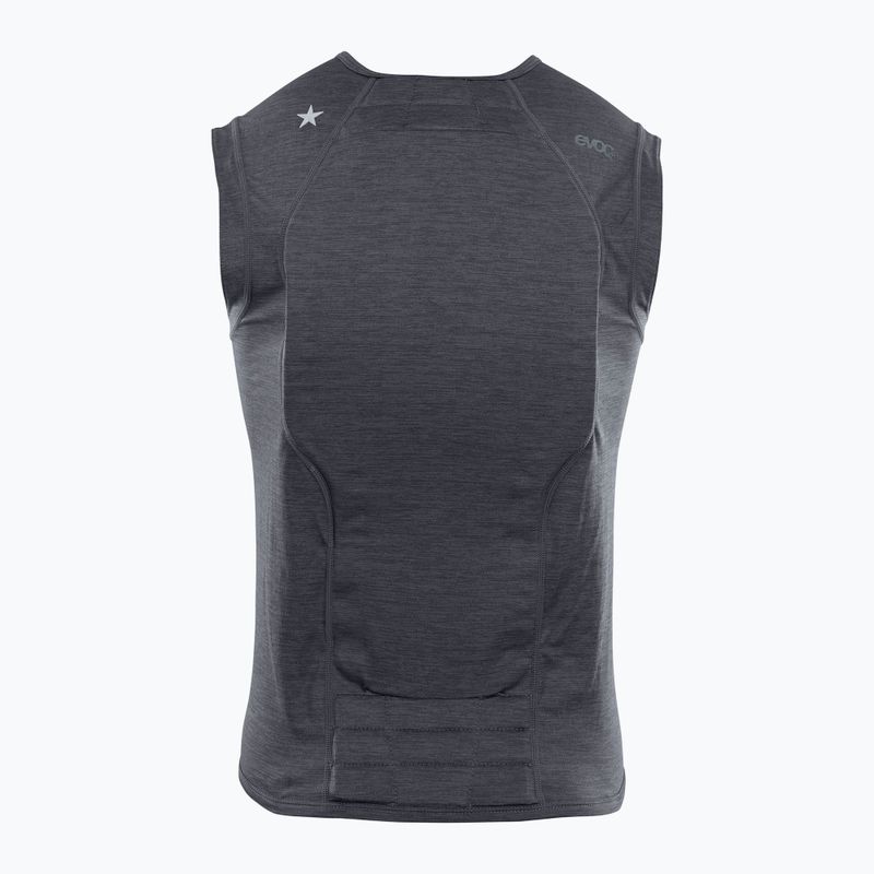 Herren EVOC Ski Protector Weste kohlenstoffgrau 2