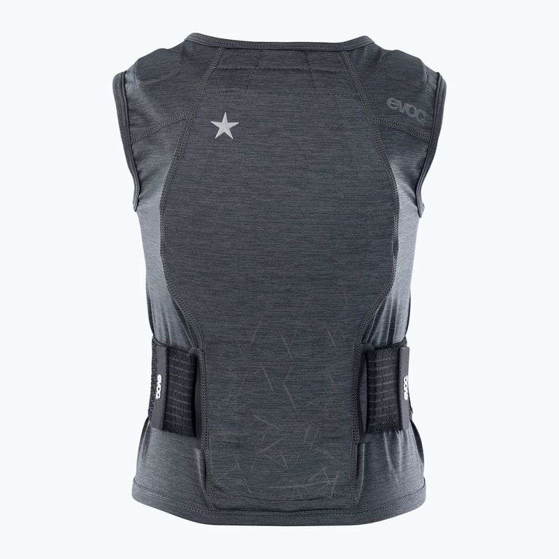 Sicherheitsweste Kinder EVOC Protector Vest Jr carbon grey 2