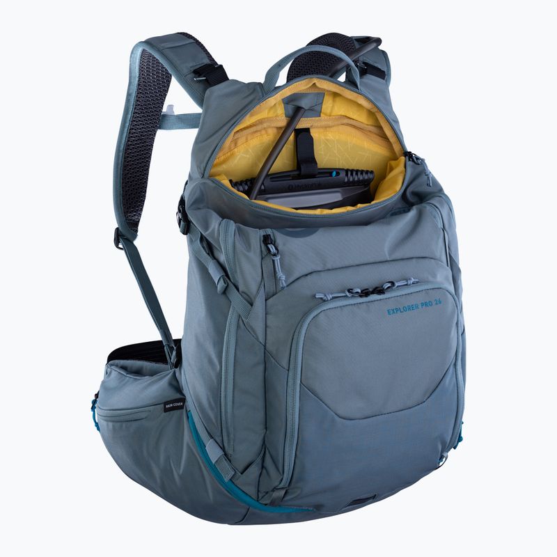 EVOC Explorer Pro 26 l Stahl Fahrradrucksack 7