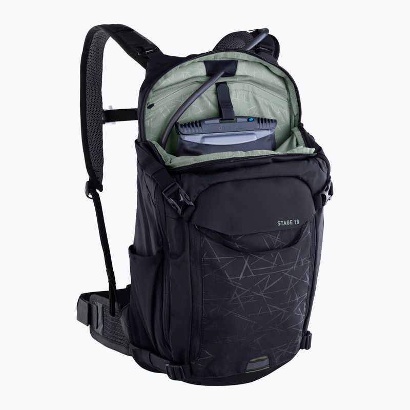 EVOC Stage 18 l Fahrradrucksack schwarz 5