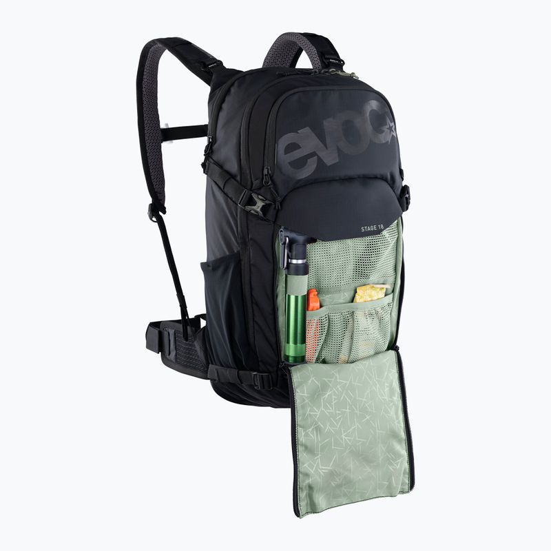 EVOC Stage 18 l Fahrradrucksack schwarz 6