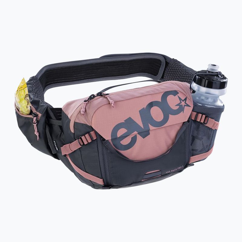 EVOC Hip Pack Pro 3 l staubig rosa/kohlenstoffgrau Fahrradkoffer 7