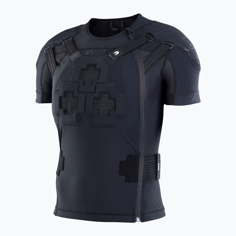 Herren Radfahren Rüstung EVOC Protector Jacket Pro schwarz 2