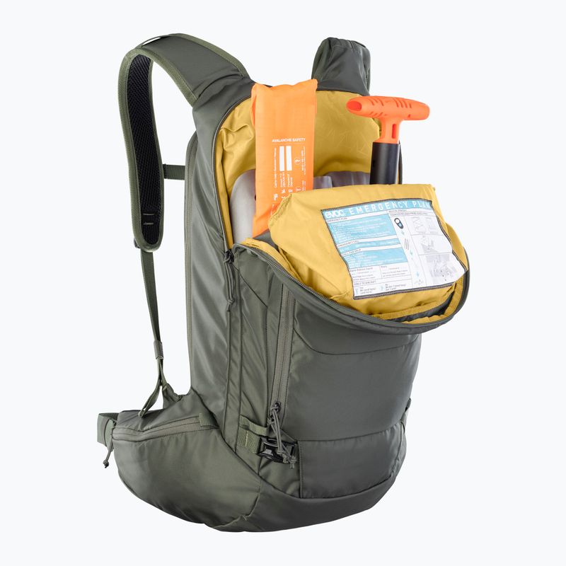 Skitourenrucksack EVOC Line 20 l dark olive 7