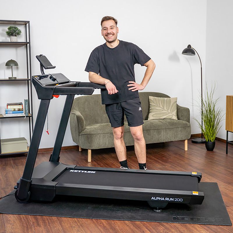 Elektrisches Laufband KETTLER Alpha Run 200 black 12