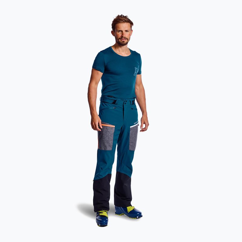 Herren Ortovox Pordoi Fallschirmspringerhose navy blau 60183 2