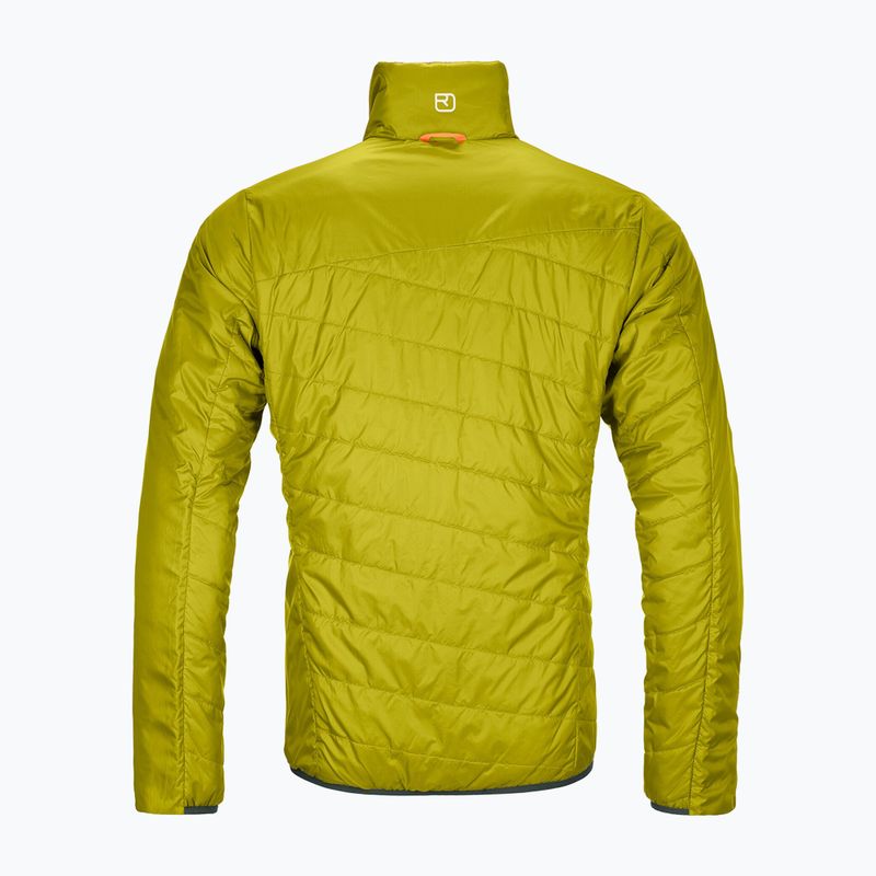 Ortovox Swisswool Herren Hybridjacke Piz Boval grün wendbar 6114100052 2