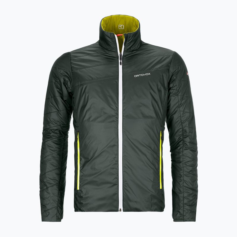 Ortovox Swisswool Herren Hybridjacke Piz Boval grün wendbar 6114100052 3