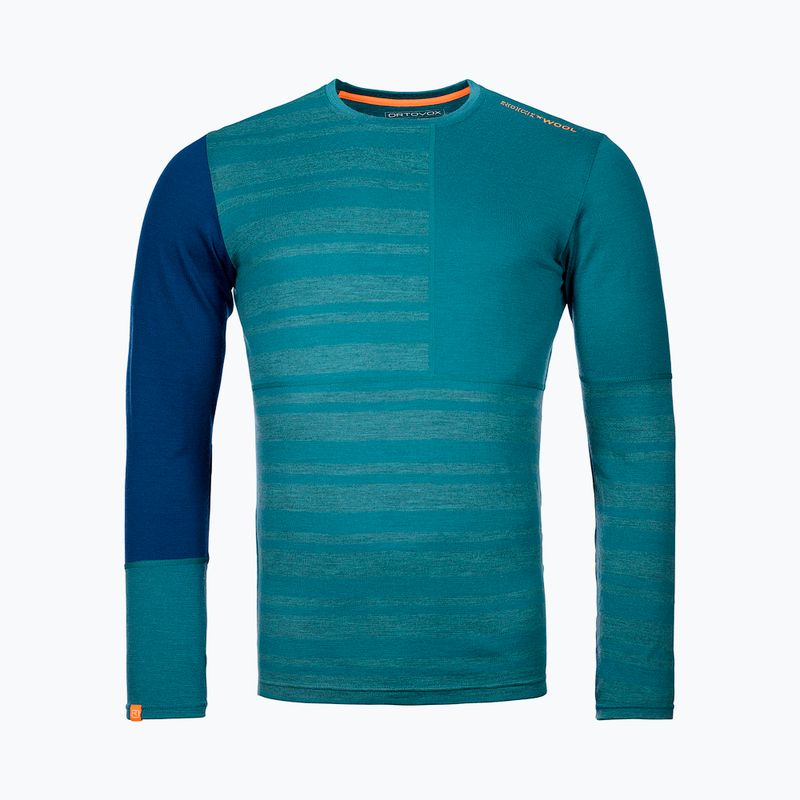 Unterwäsche Funktionsshirt Herren Ortovox 185 Rock'N'Wool grün 84126