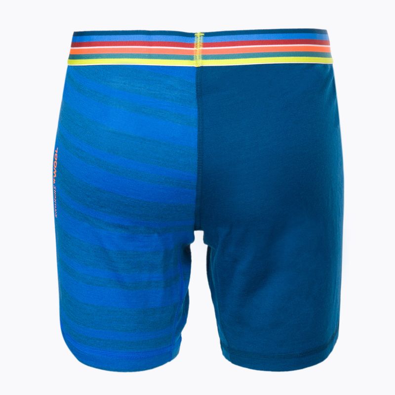 Herren Thermo-Boxershorts Ortovox 185 Rock'N'Wool blau 8413200001 2