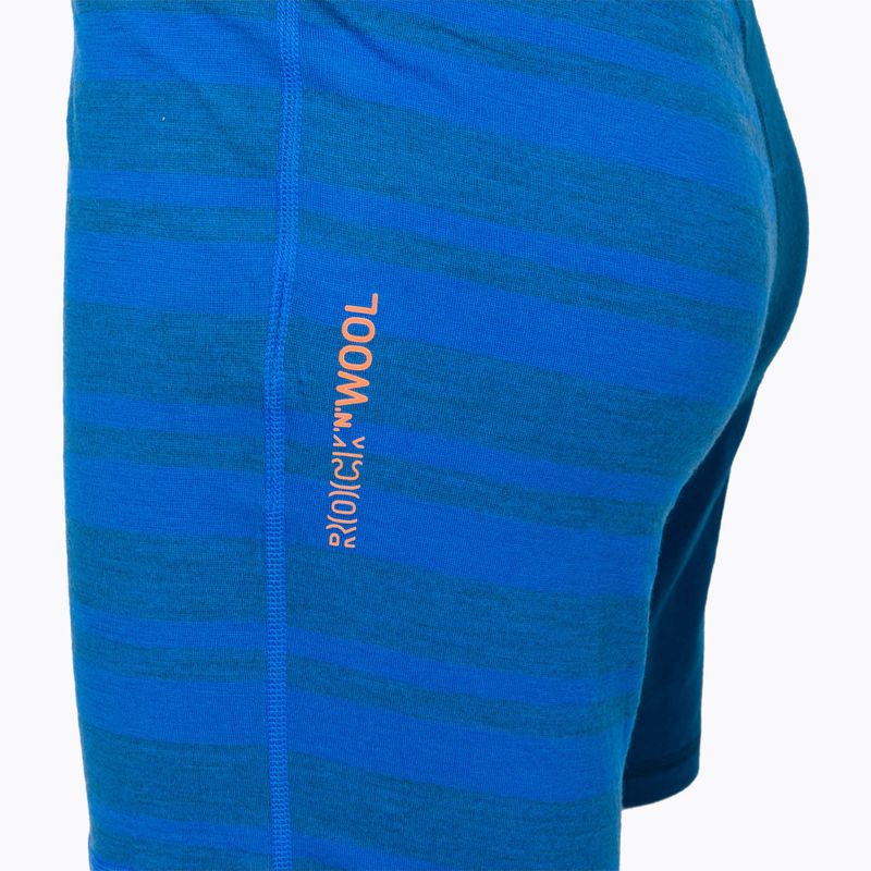 Herren Thermo-Boxershorts Ortovox 185 Rock'N'Wool blau 8413200001 4