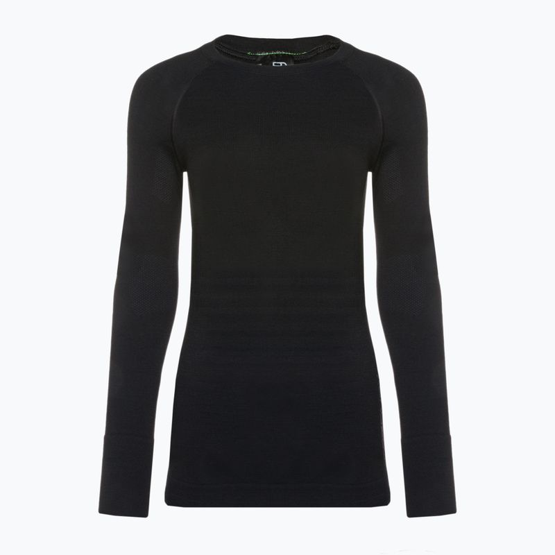 Damen-Thermoshirt ORTOVOX 230 Competition LS schwarz rabenschwarz 4