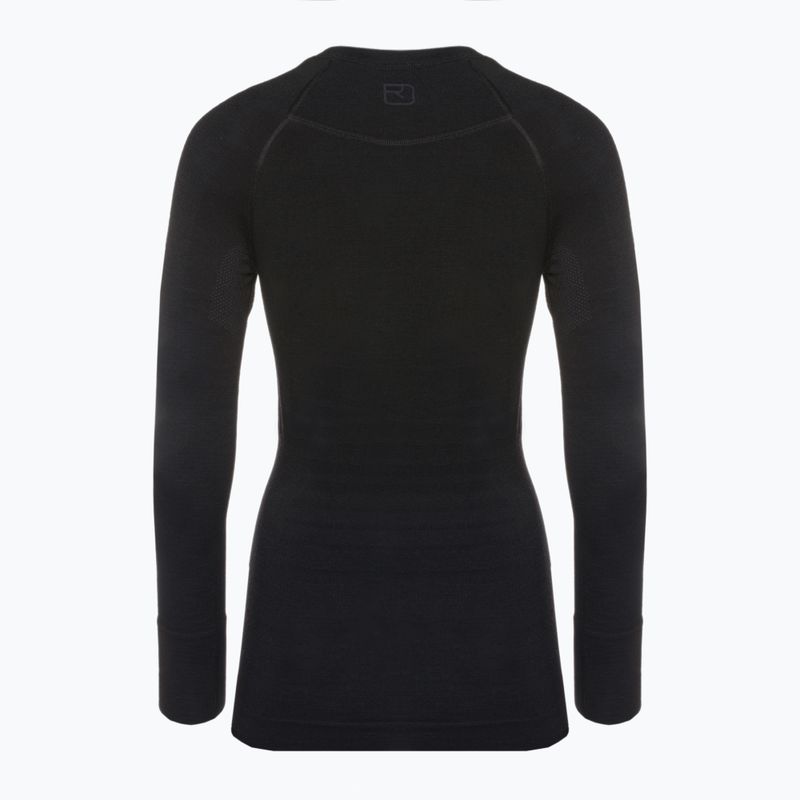 Damen-Thermoshirt ORTOVOX 230 Competition LS schwarz rabenschwarz 5