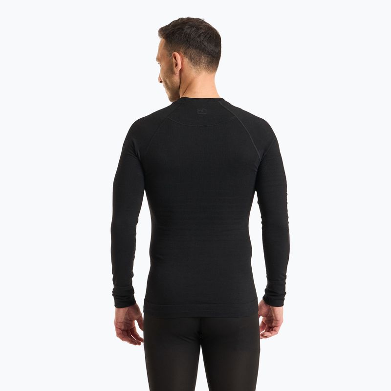 Herren-Thermoshirt ORTOVOX 230 Competition LS schwarz rabenschwarz 2