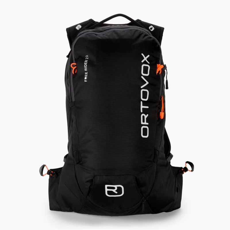 Ortovox Free Rider 22 l Fallschirmspringer Rucksack schwarz 4681000001