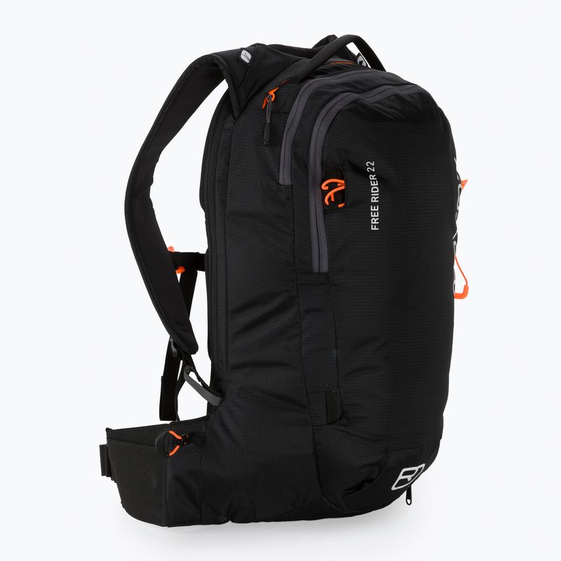 Ortovox Free Rider 22 l Fallschirmspringer Rucksack schwarz 4681000001 2