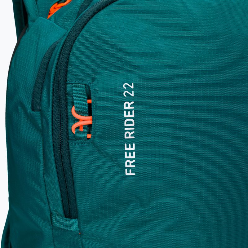 Ortovox Free Rider 22 l grüner Skirucksack 4681000003 4