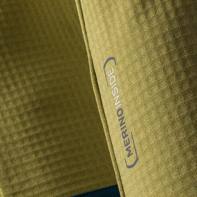 Herren Ortovox Fleece Grid Grünes Sweatshirt 8721200046 4