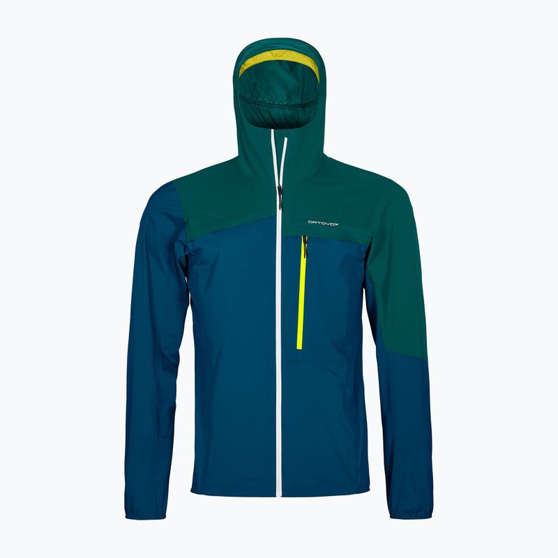 Herren ORTOVOX 2.5L Civetta blau Regenjacke 7025000011 4