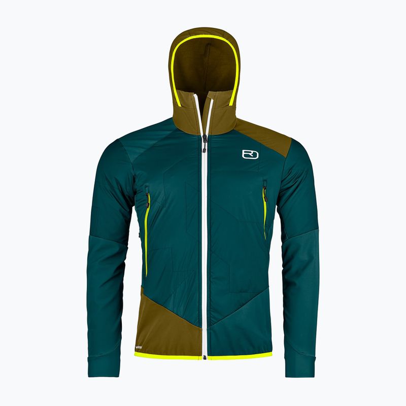 Herren Ortovox Sw Col Becchei Hybrid Skit Jacke grün 6011300006 6