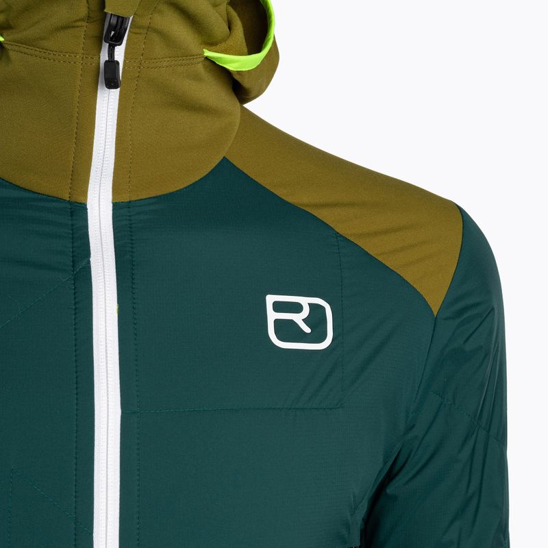 Herren Ortovox Sw Col Becchei Hybrid Skit Jacke grün 6011300006 3