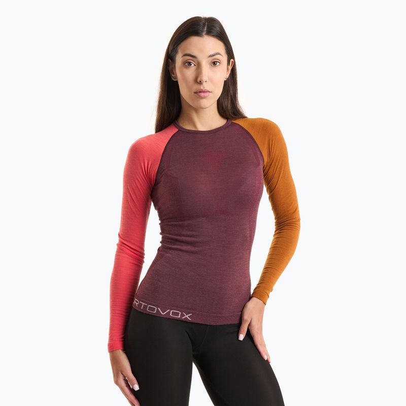 Thermoactives Longsleeve Damen ORTOVOX 120 Comp Light winetasting